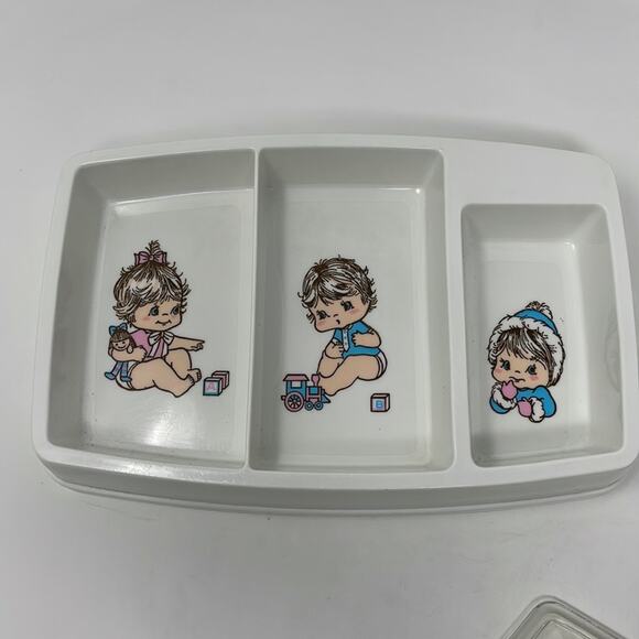 Vintage Gerber hot’n cold feeding dish model #3718 - Picture 4 of 8